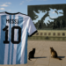 Las Malvinas y Messi, presentes en la nueva camiseta de homenaje de Almirante Brown