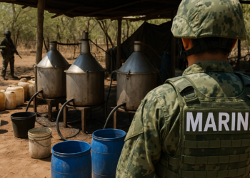 Inhabilita Marina tres narcolaboratorios en Sinaloa