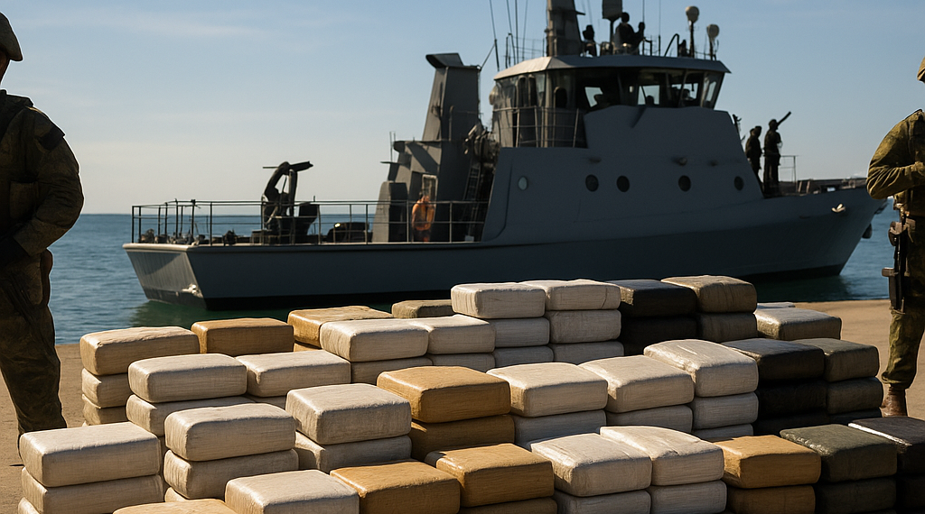 Marina asegura en Guerrero 1.9 toneladas de cocaína valuadas en 405 millones de pesos