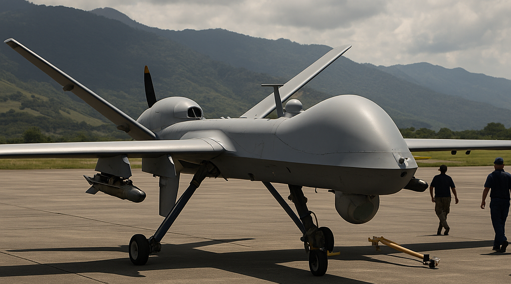 Más de 27 horas en el aire y capacidad para atacar objetivos en tierra: cómo es el Reaper que operará Colombia