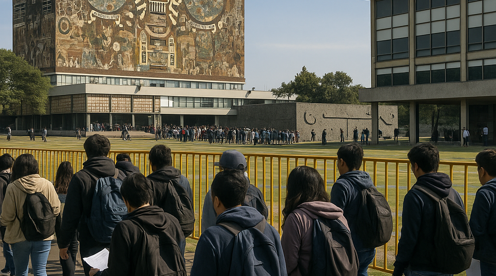 Más de 53,000 aspirantes harán examen de la UNAM