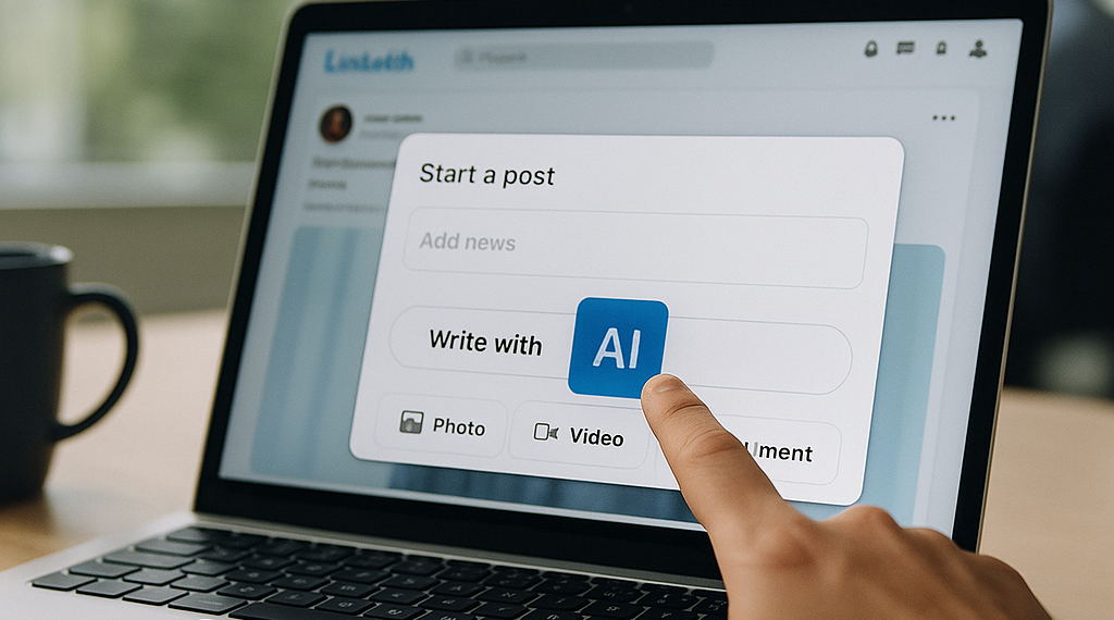 Over 1 million people have clicked LinkedIn’s AI slop button