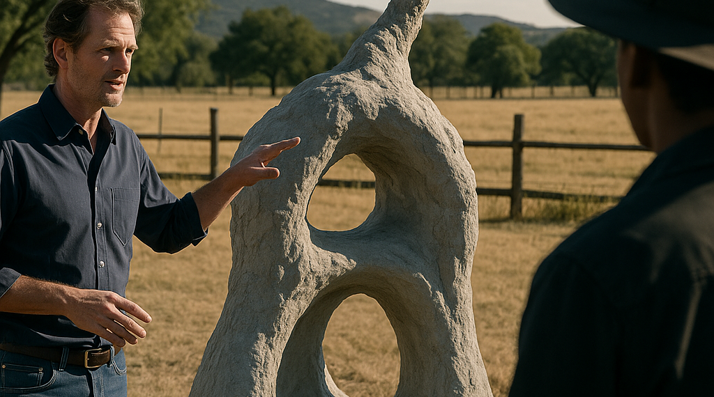 Matthew Barney Talks About His Sculpture on a Ranch in Colorado