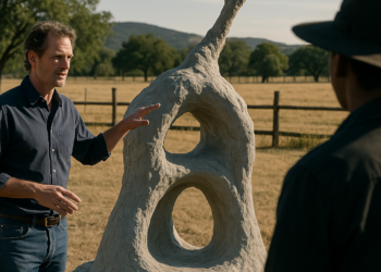 Matthew Barney Talks About His Sculpture on a Ranch in Colorado