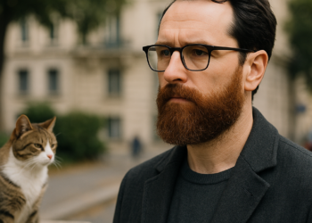 Matthew Rhys Proves Your Beard and Hair Color Don’t Have to Match