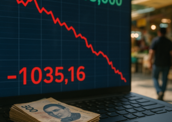 Bolsa mexicana retrocede levemente tras racha de cuatro avances; recorta toma de utilidad