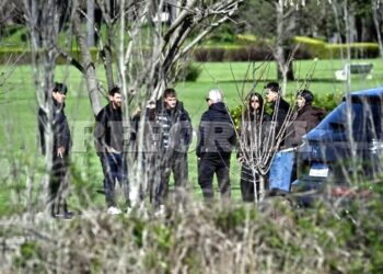 Despide Messi a su padre en Rosario