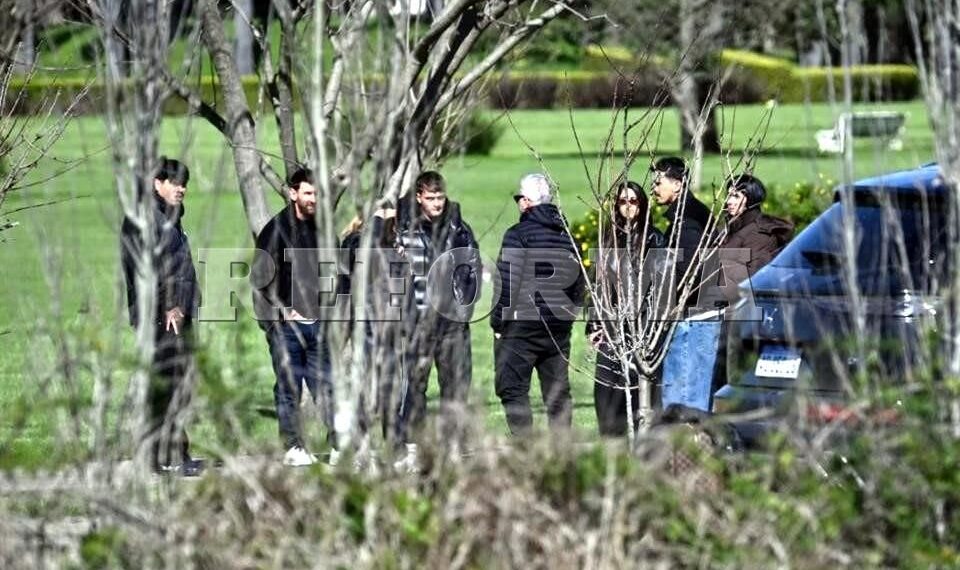 Despide Messi a su padre en Rosario