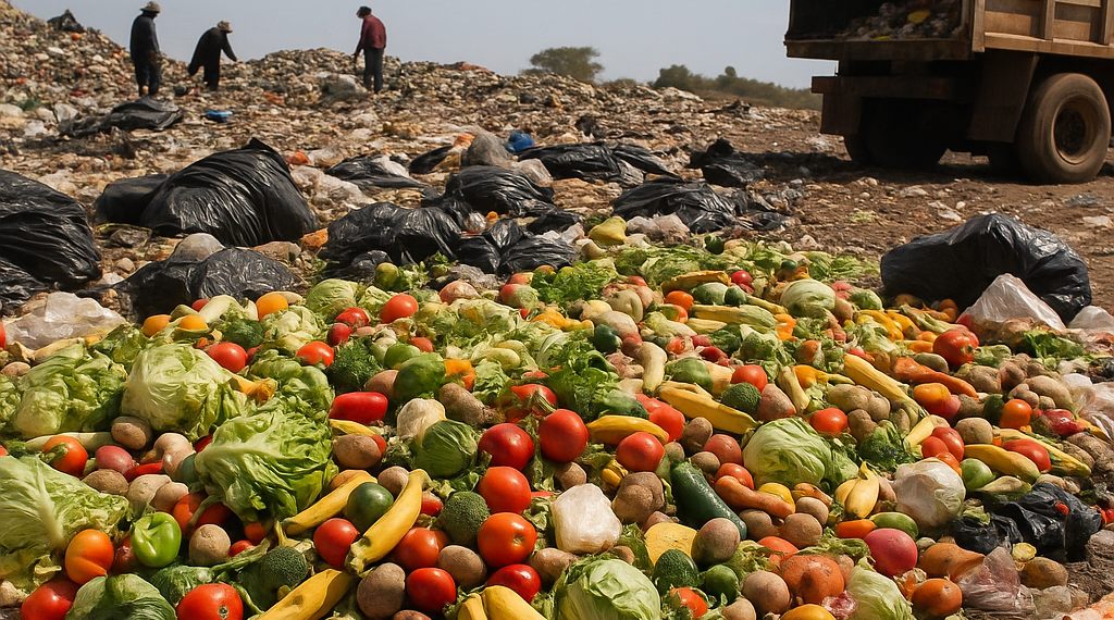 México tira por minuto 38 toneladas de alimentos