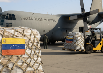 Envía México más de 718 toneladas de ayuda a Venezuela