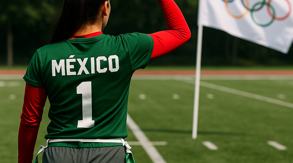 México consuma medalla y pase olímpico en flag football