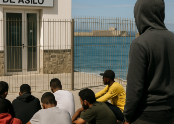 Migrantes protestan en Ceuta y exigen asilo a España tras cruce masivo de la frontera