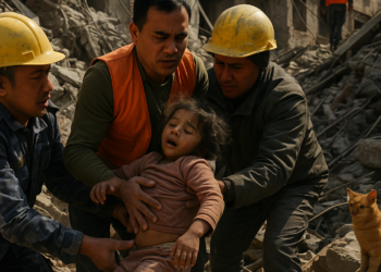 Tragedia en Nepal: rescataron con vida a una niña de seis años tras 60 horas atrapada bajo escombros