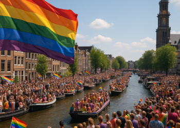 Miles se dan cita en Ámsterdam para celebrar un animado WorldPride a la sombra de ataque en Berlín
