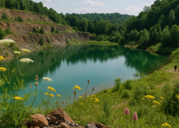 Extrajeron minerales durante un siglo, cerraron las minas y la naturaleza se adueñó de la isla hasta convertirla en destino global