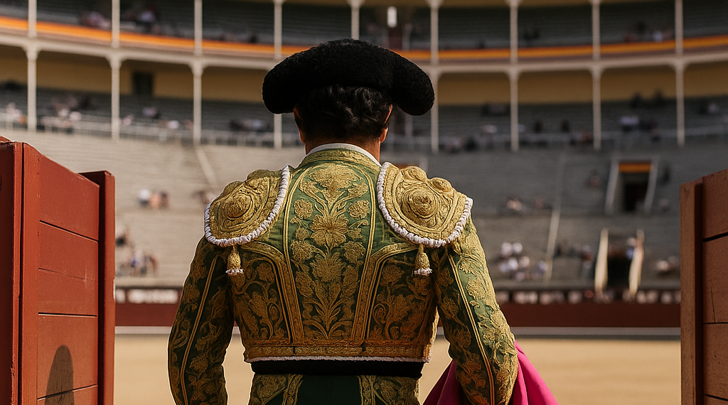 Morante saluda al público tras cortarse la coleta el pasado 12 de octubre en Las Ventas.