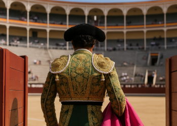 Morante saluda al público tras cortarse la coleta el pasado 12 de octubre en Las Ventas.