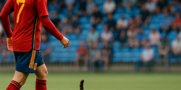 Morata, un capitán de España en Segunda
