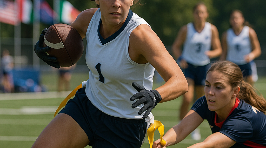 Avanza Femenil de Flag Football con paso perfecto en Mundial