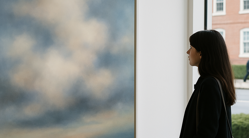 Na Kim Brings Cloud Paintings to Newport’s Old Stone Mill