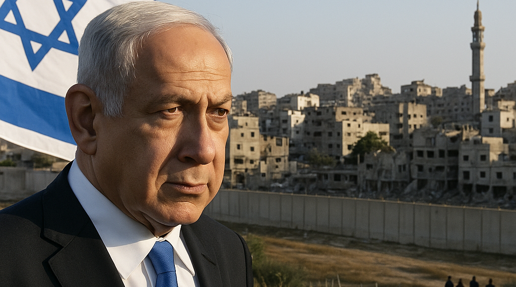Benjamin Netanyahu condicionó la retirada israelí de Gaza al desarme de Hamas