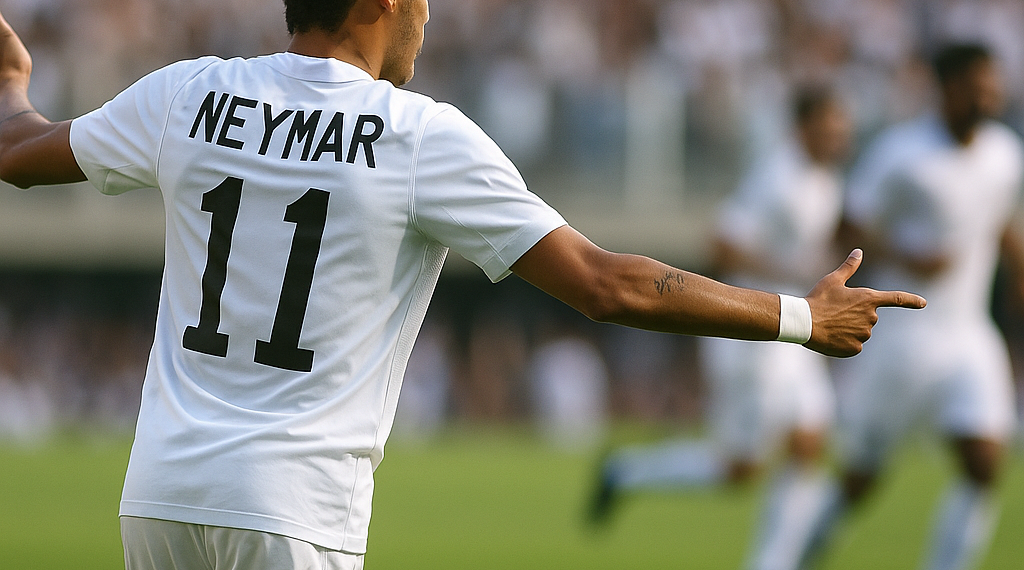 Dos asistencias de Neymar, una de ellas mágica, deja a Santos más cerca de los cuartos de la Sudamericana