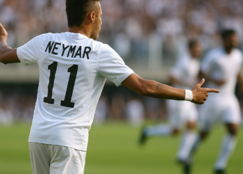 Dos asistencias de Neymar, una de ellas mágica, deja a Santos más cerca de los cuartos de la Sudamericana