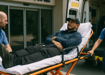 El cuerpo de Nirmal Purja es trasladado al hospital de Skardu