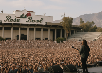 Noah Kahan Sold Out the Rose Bowl, and a Good Sad Time Was Had By All