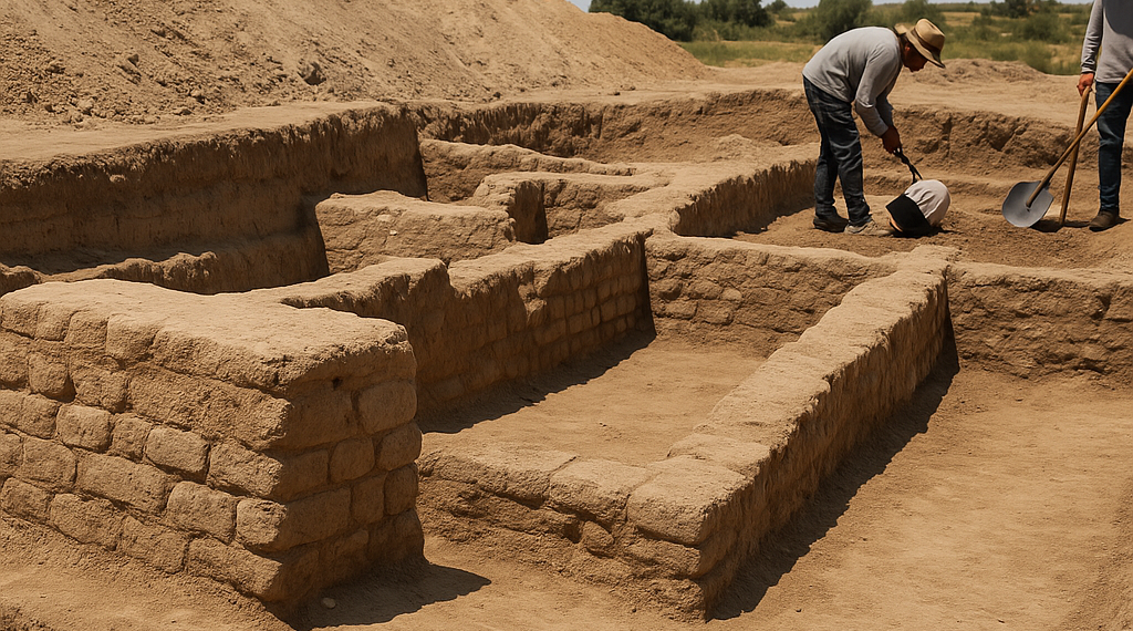 New Archaeological Discovery in Tel Abu Saify in Northern Egypt