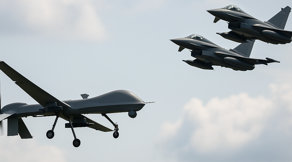 La OTAN desplegó cazas por la incursión de un dron en Letonia y Finlandia restringió su espacio aéreo y marítimo tras ataques rusos