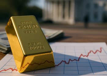 Oro con ligera baja a la espera de dato de inflación en EU