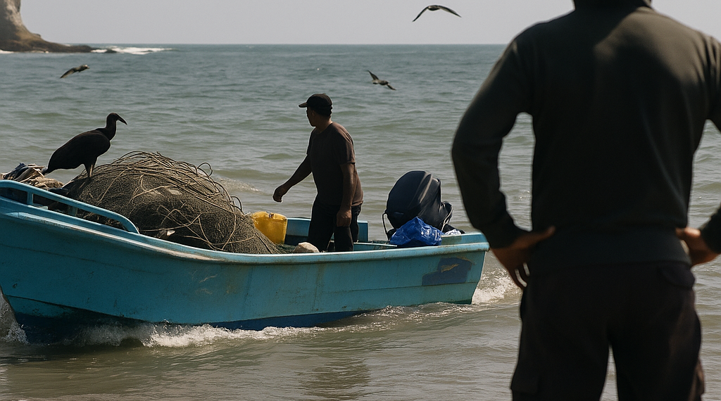 Entre amenazas de narcos y ataques de EU, pescadores de Ecuador sufren para ganarse el sustento