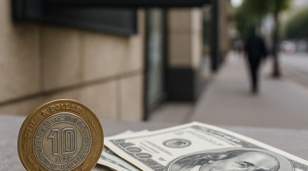 Peso mexicano toca su mejor nivel del año frente al dólar antes del dato clave de inflación de EU