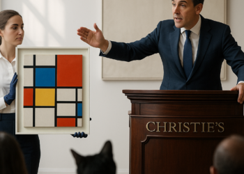 £20 M. Mondrian Painting Will Auction at Christie’s During Frieze Week