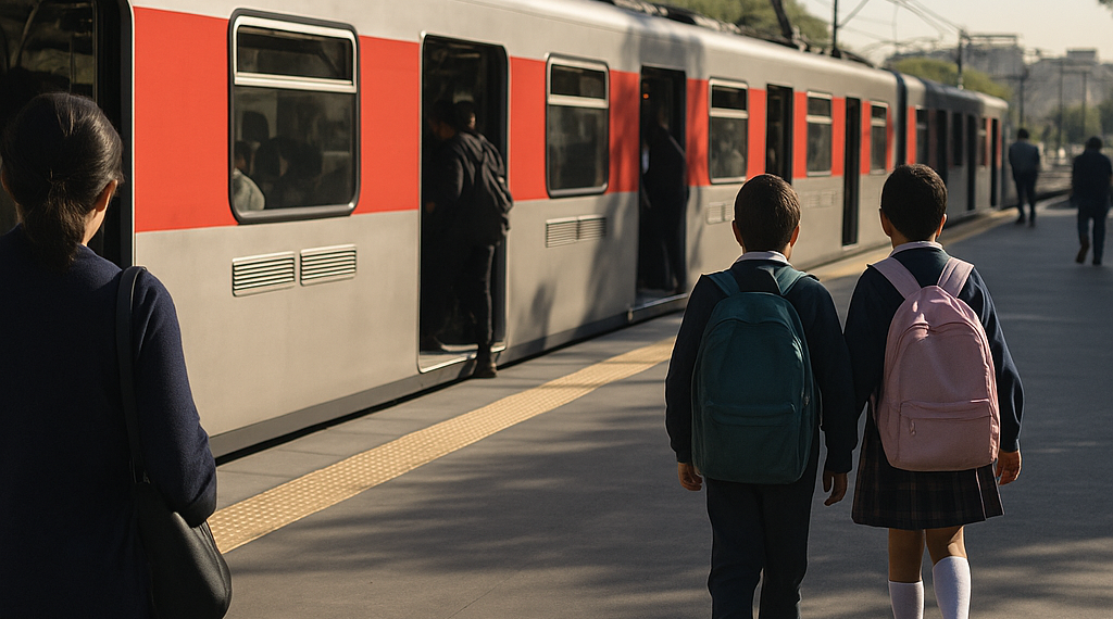 Operativo del Metro por regreso a clases
