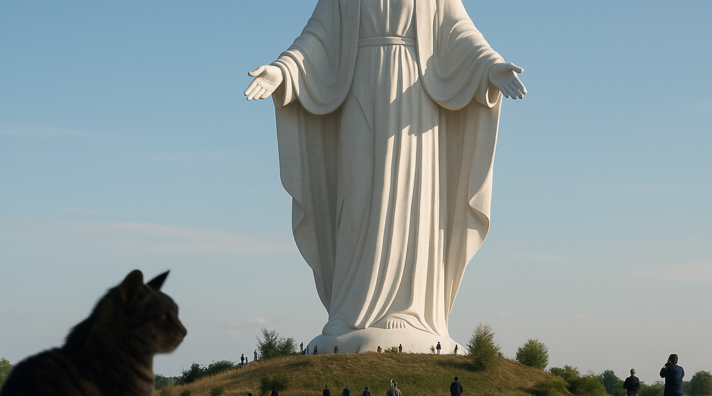 Polonia está a punto de inaugurar la estatua de la Virgen María más alta de Europa