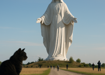 Polonia está a punto de inaugurar la estatua de la Virgen María más alta de Europa