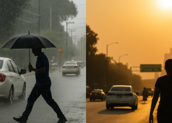 Lluvia y calor extremo en México