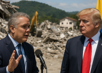 El presidente de Colombia pide a Trump la suspensión temporal de los aranceles por el terremoto