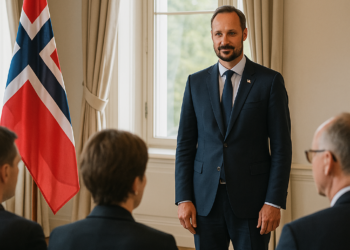 El próximo rey Haakon VIII se reúne con el gobierno de Noruega tras la muerte de su padre Harald V