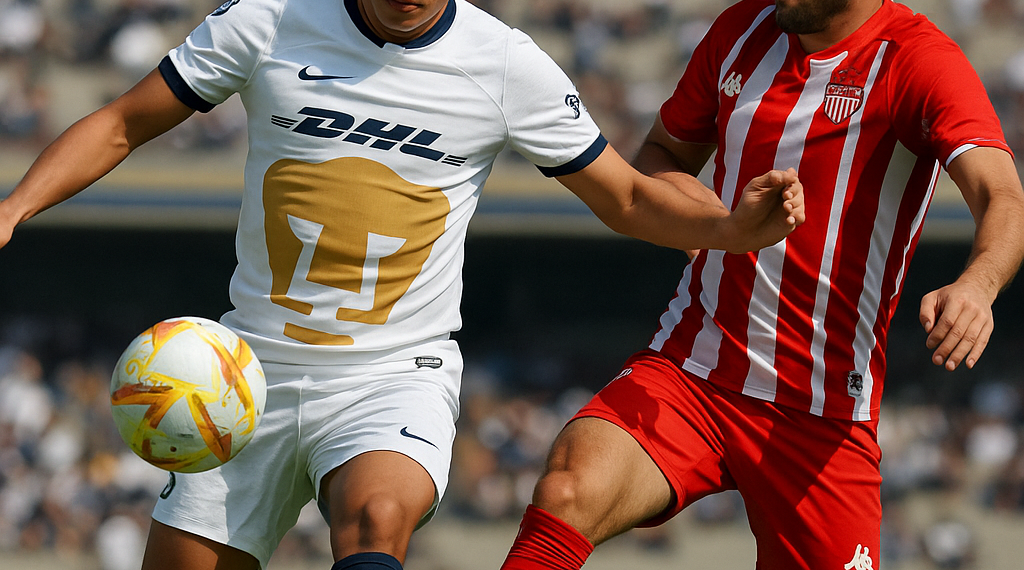 Arañan Pumas un punto en casa ante Necaxa