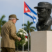Reaparece Raúl Castro en público en homenaje a Fidel