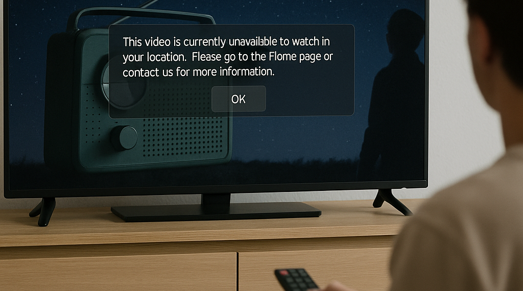 A girl sits at a switchboard from the movie The Vast of Night