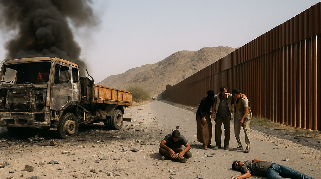 Al menos 11 civiles heridos en un ataque de los rebeldes hutíes contra una zona fronteriza de Arabia Saudita con Yemen