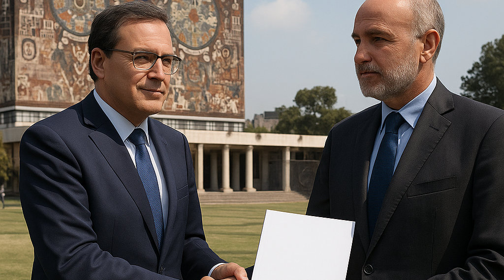 Rector de la UNAM designa a Javier de la Fuente Hernández como el nuevo secretario General