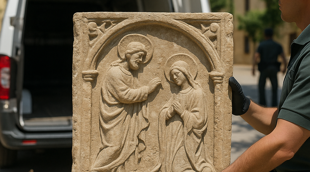 Police Recover 16th-Century Relief Stolen 16 years ago From Monastery