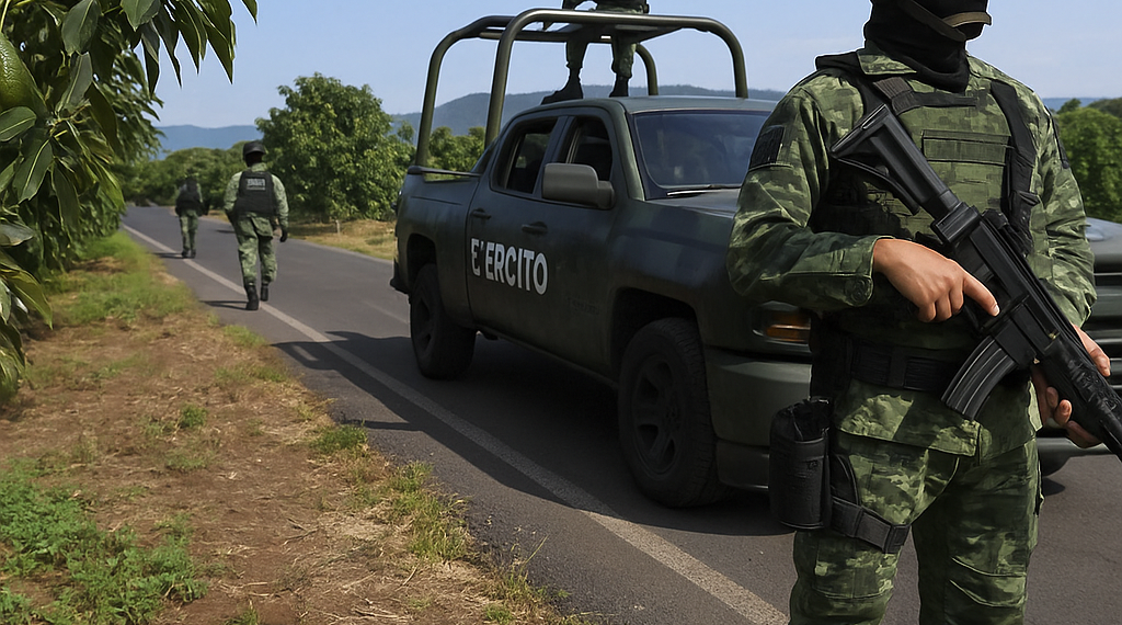 Refuerzan seguridad en Michoacán tras freno de EU a aguacate