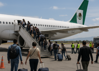 Repatrian a 36 mexicanos desde Colombia tras terremoto
