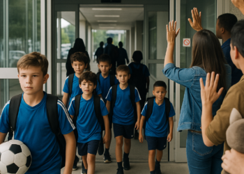 Gestiona Embajada regreso de equipo infantil desde Colombia